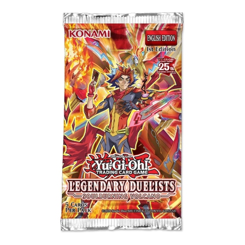 Konami YuGiOh! Trading Card Game: Legendary Duelists - Soulburning Volcano Booster Box 36 packs per box, 5 cards per pack