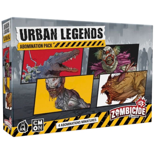 CMON Zombicide (2nd Edition): Urban Legends Abomination Pack 1-6 players, ages 14+, 60 minutes