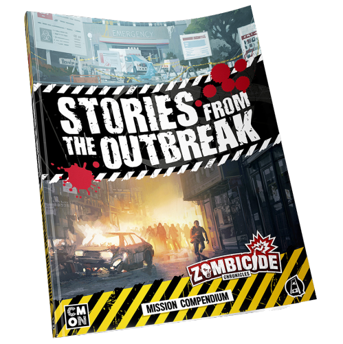 CMON (COOL MINI OR N  Ot) Zombicide Chronicles: Mission Compendium "stories From The Outbreak" Soft Cover Book
