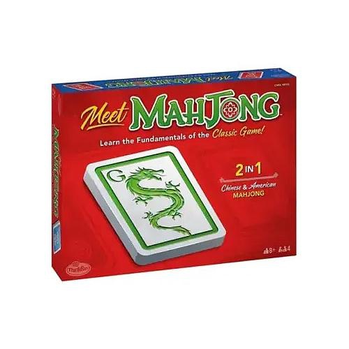 Image 1 de 1.. ThinkFun Meet Mahjong 4 joueurs, 8 ans et plus