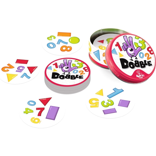 Jeux Zygomatic Spot It! 1, 2, 3 1-5 joueurs, âgés de 3 ans et plus, 10 minutes