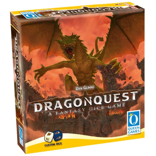 QUEEN GAMES  Dragonquest: A Fantasy Dice Game 1-4 Players, Ages 12+, 30-40 Minutes