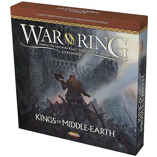 ARES GAMES  War Of The Ring: Kings Of Middle-Earth 2-4 Players, Ages 13+, 120+ Minutes