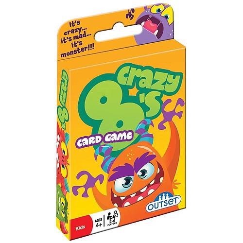 OUTSET MEDIA  ???? Crazy 8's 2-4 Players, Ages 4+, 10 Minutes