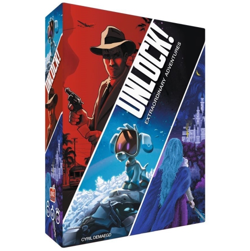 SPACE COWBOYS  Unlock: Extraordinary Adventures 1-6 Players, Ages 10+, 30-60 Minutes