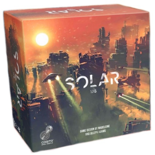 Cogito ergo Meeple Solar 175 1-5 players, ages 14+, 40-120 minutes