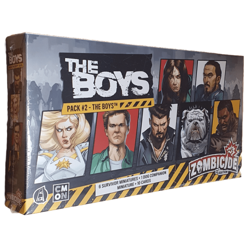 CMON Zombicide (2nd Edition): The Boys Pack #2 - The Boys 1-6 players, ages 14+, 60-120 minutes