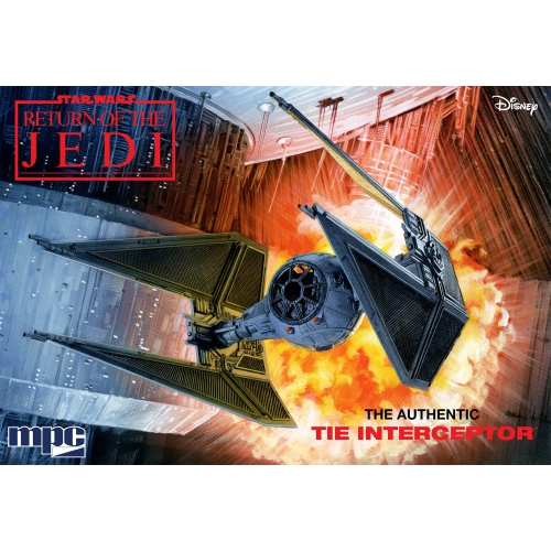 MODEL PRODUCTS CORPO  Ration (Mpc) Star Wars 1/48 Scale Model Kit: Tie Interceptor (Mpc989) Star Wars: Return Of The Jedi Episode Vi