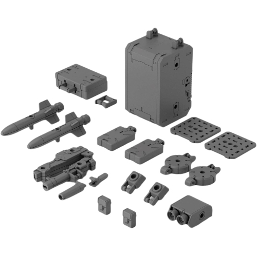 BANDAI  30MM 1/144 Scale Model Kit: W-17 Option Parts Set 8 (Multi Backpack) 30 Minutes Missions