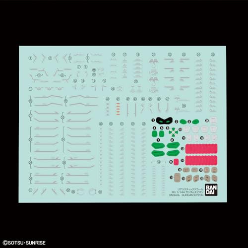Bandai Gundam Real Grade Excitement Bodied 1/144 Scale Model Kit: #38 Gundam Epyon