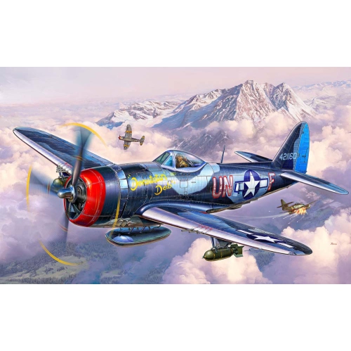 REVELL GERMANY  P-47M Thunderbolt (03984) 1:72 Scale Airplane Plastic Model Kit