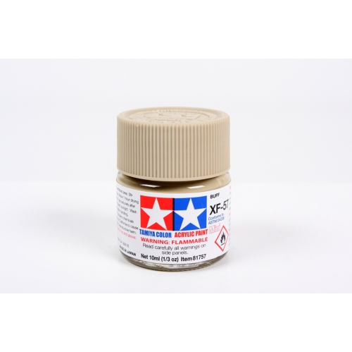 TAMIYA  Color Acrylic Paint Mini Xf-57 Buff (81757) Plastic Model Kit Paint
