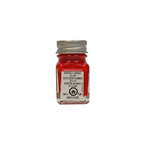 TESTORS  Gloss Enamel Model Paint (Tes1103) In Red