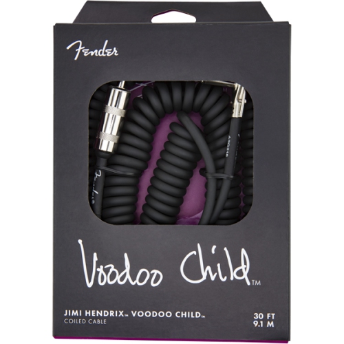 Fender Jimi Hendrix Voodoo Child Cable - Straight / Angle Black