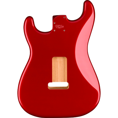 Fender Deluxe Series Stratocaster HSH Alder Body - 2-Point Bridge Mount Candy Apple Red