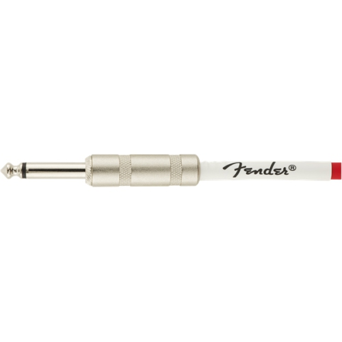 Câble de bobine série Original de Fender - droit/angle 30 pi, rouge fiesta