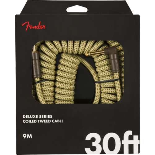 Fender Deluxe Coil Cable - 30' Tweed