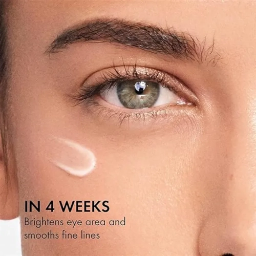 Vichy Minéral 89 EYES: Under Eye Cream for Dark Circles - Hyaluronic Acid Anti-Aging Serum with Pure Caffeine. Brightens, Smooths, Fragrance-Free -