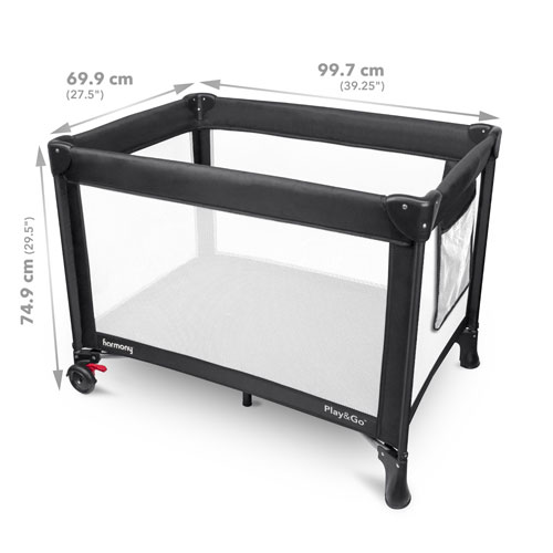 Parc de jeu Play & Go Elite de Harmony - Noir