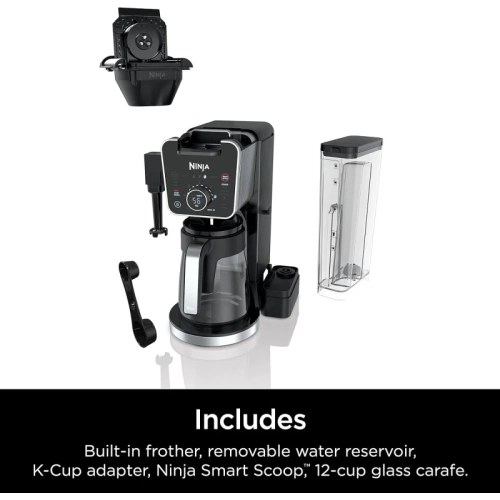 CFP301C DualBrew Pro Specialty Coffee System - Single-Serve Pod and 12-Cup Drip Coffee Maker in Black