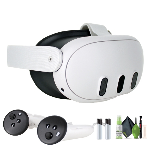 VR Headsets - Package Meta Quest 3 Breakthrough Mixed Reality 128GB White  and Quest 3 Elite Strap Gray - Best Buy