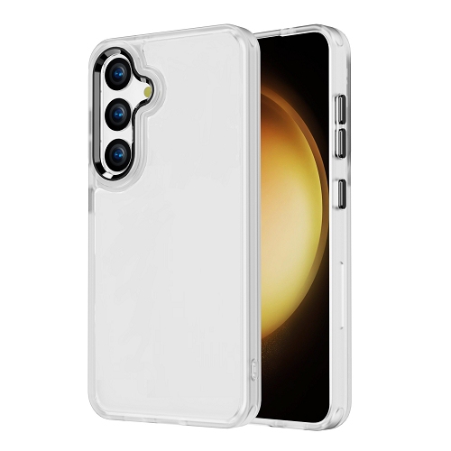 TopSave Thin Slim Shockproof Bumper Protective Case, Anti-Scratch Clear Back Cover For Samsung Galaxy S24 Ultra, White