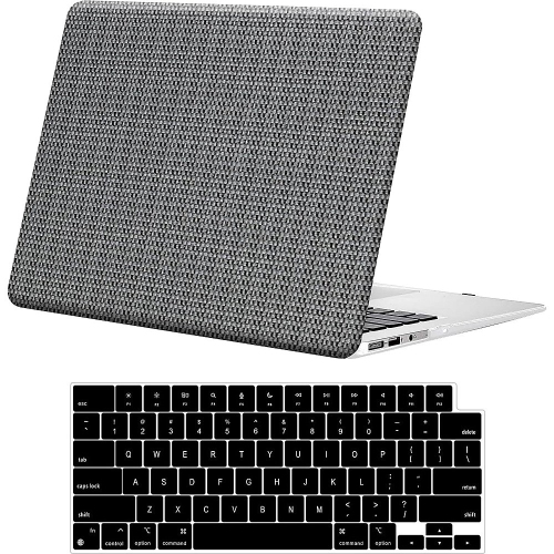 SAHARACASE  - Woven Laptop Case for Apple Macbook Pro 16" M1, M2, M3 Chip Laptops - In Charcoal