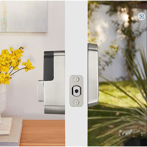 Yale Assure Lock 2 Key Touchscreen Wi-Fi Smart Lock with Biometric Keypad - Nickel