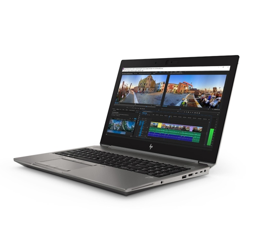 Refurbished - HP ZBook 15 G6 15.6" Mobile Workstation, Intel Core i7-9th Gen. 2.6GHz, 32GB RAM, 512GB SSD, Nvidia Quadro T1000 4GB Video Card,
