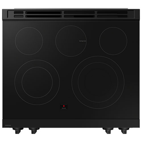 Cuisinière élec. encastrable ventilateur conv. 5 éléments 6,3 pi³ 30 po Samsung - Inox - Exclusivité Best Buy