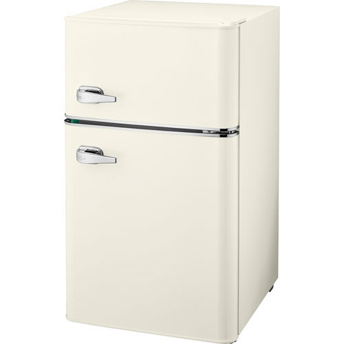 Open Box - Insignia 3.1 Cu. Ft. Freestanding Bar Fridge (NS-CFR32C1) - Cream - Perfect Condition