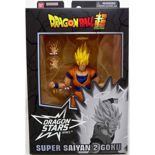 Dragonball Super 6 Inch Action Figure Dragon Stars - Super Saiyan 2 Goku with Halo