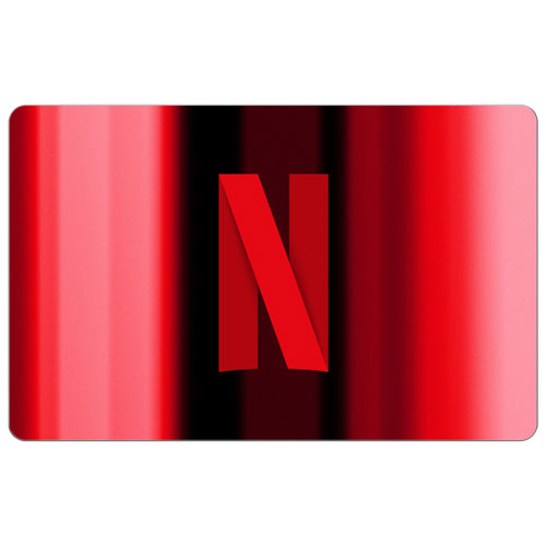 Carte-cadeau Netflix - 100 $ - Téléchargement numérique