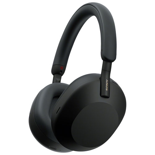 Refurbished - Sony WH-1000XM5 Over-Ear Noise Cancelling Bluetooth Headphones - Black