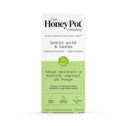 The Honey Pot Herbal 7 Day Suppositories - 14ct