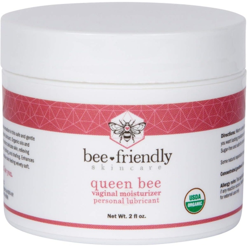 BeeFriendly Organic Vaginal Moisturizer, USDA Certified, Natural Vulva Cream For Dryness, Itching, Irritation, Redness, Chafing Of Vagina Due To Meno