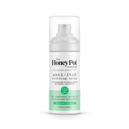 The Honey Pot Anti-Itch Spray with 1% Pramoxine - 2.7 fl oz