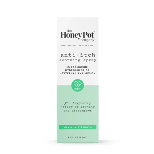 The Honey Pot Anti-Itch Spray with 1% Pramoxine - 2.7 fl oz