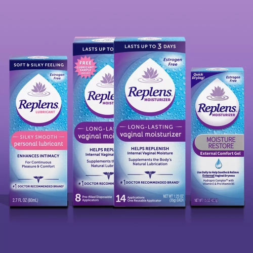 Replens Moisture Restore External Comfort Gel - 1.5oz, 2-Pack