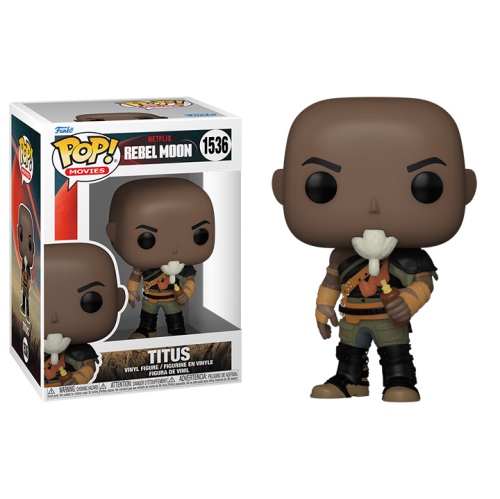 FUNKO  Pop Movies Rebel Moon Vinyl Figure Titus #1536