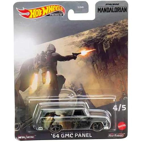 Mattel – panneau en métal GMC 64 Hot Wheels Premium Star Wars Mandalorian 4/5