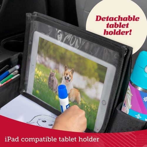 Toddler & Kids Travel Tray for Car Seats and Airplanes - Essential Lap Desk for Road Trips and Activities