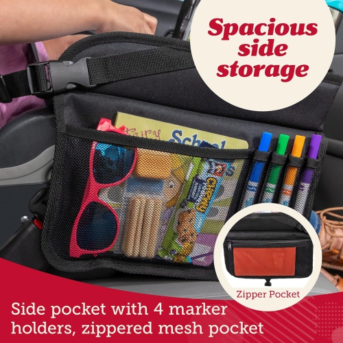 Toddler & Kids Travel Tray for Car Seats and Airplanes - Essential Lap Desk for Road Trips and Activities