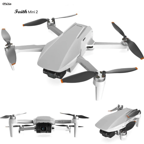 TUTT  C-Fly Faith Mini 2 (Upgraded) Pro Gps 5G 5Km Wifi Fpv \w 4K 30Fps 20Mp Camera 3-Axis Brushless Gimbal 32Mins Flight Time Under 250 Gr Rc Drone