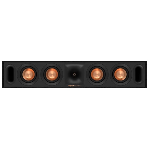 Open Box - Klipsch Quad R30C 400-Watt 2-Way Center Channel Speaker - Black