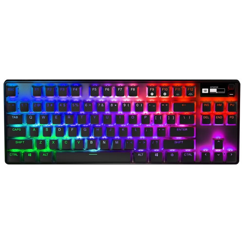 Open Box - Steelseries Apex Pro TKL Wireless Backlit Mechanical Ergonomic Gaming Keyboard - English