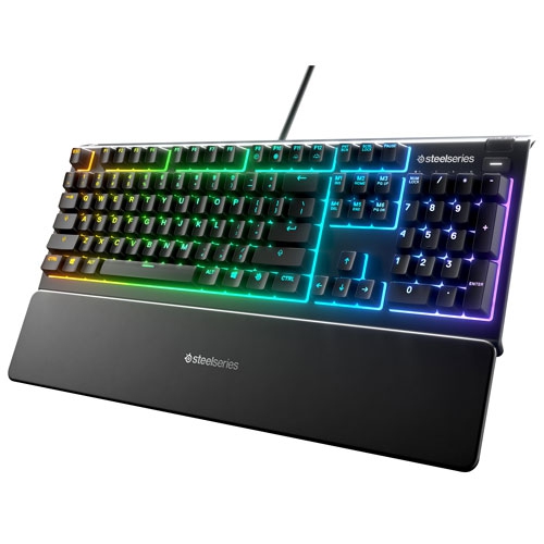 Open Box - SteelSeries Apex 3 Backlit Gaming Keyboard - English