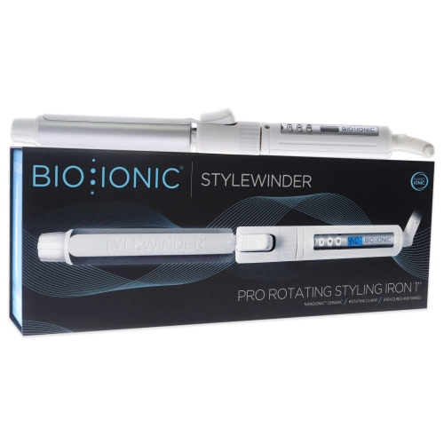 Bio Ionic By Bio Ionic Stylewinder Rotating Styling Iron 1" - White For Unisex