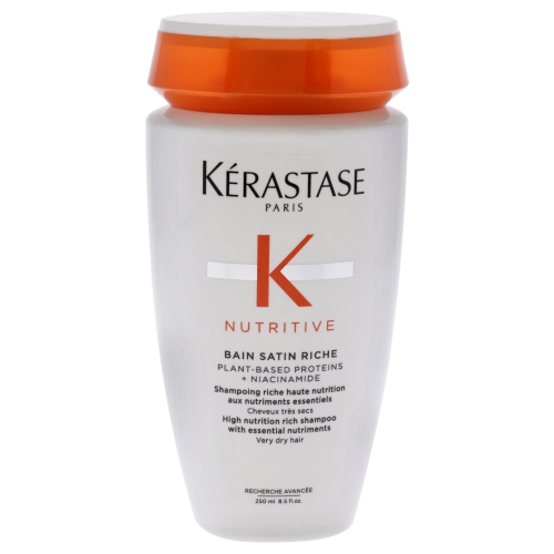 Nutritive Bain Satin Riche Shampoo by Kerastase for Unisex - 8.5 oz Shampoo