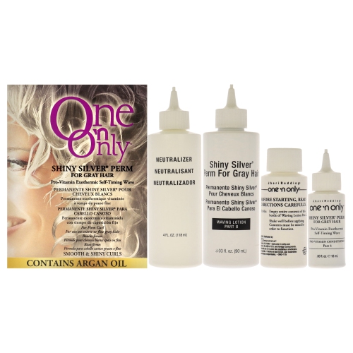 ONE N ONLY  Shiny Perm By for Unisex - 1 PC Treatment In Silver